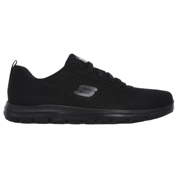 SKECHERS 77210EC damskor - Svarta - Snören - Textil Svart 36