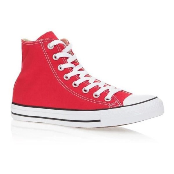 Mixed Red All Star High Top Sneakers - CONVERSE - Sneakerskor - Snören - Textil - Röd Röd 36