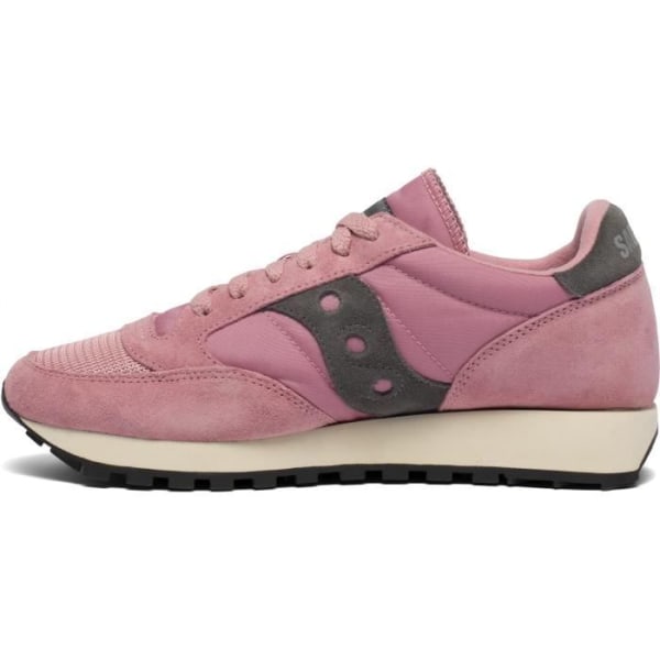 Saucony Jazz Original Vintage dam sneakers - Rosa/Grå - Textil - Spetsar 36