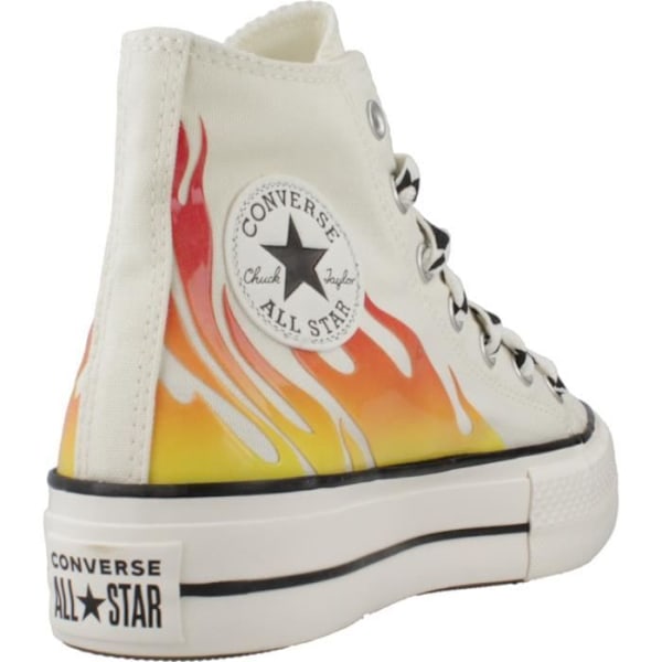 CONVERSE CHUCK TAYLOR ALL STAR LIFTPLATTFORM FLAMES Vit - 39 1/2