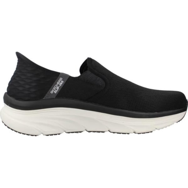 Sneaker för män - SKECHERS - 136744 Svart - Gummisula - Ovandel i textil - Snören 43