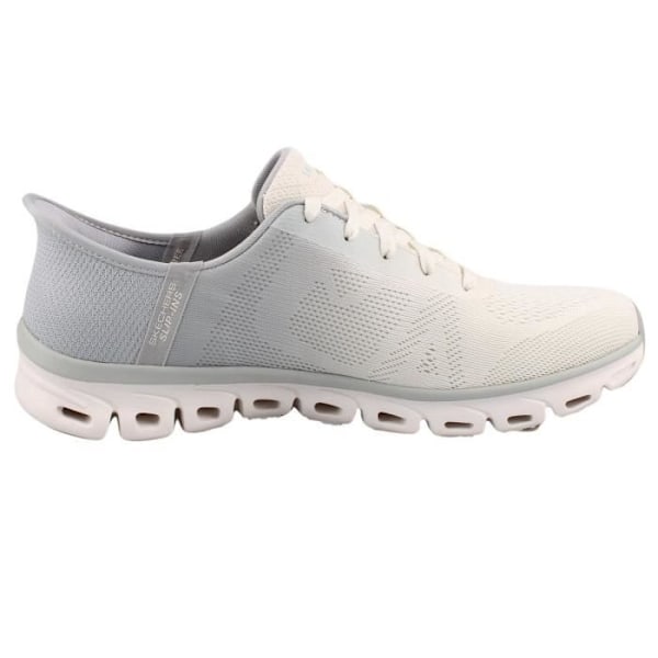 Skechers Grå Sneakers för kvinnor - SKECHERS - 104566-GRY - Hands Free Slip-ins™ - Spetsar - Platta - Textil Grå 38