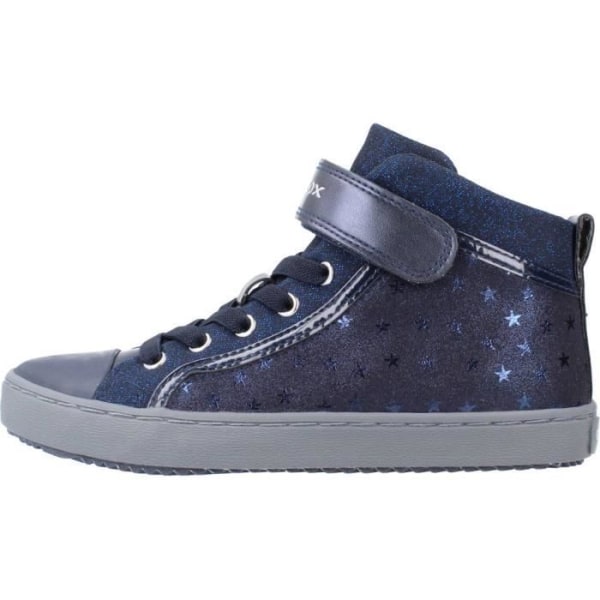 High Top Sneaker - GEOX - Barn/Flicka - Svart - Platta snören - Exceptionell komfort Blå 35