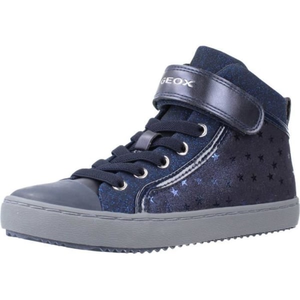 High Top Sneaker - GEOX - Barn/Flicka - Svart - Platta snören - Exceptionell komfort Blå 32