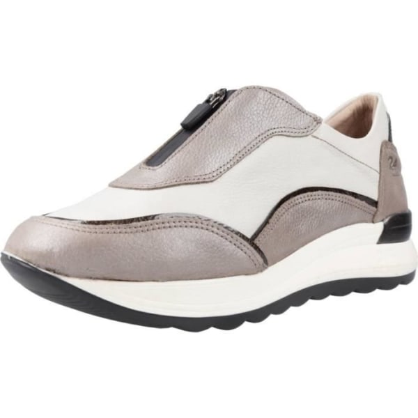 Sneakers - 24 HORAS - 25867 - Läderfoder och exteriör - Beige färg - 36