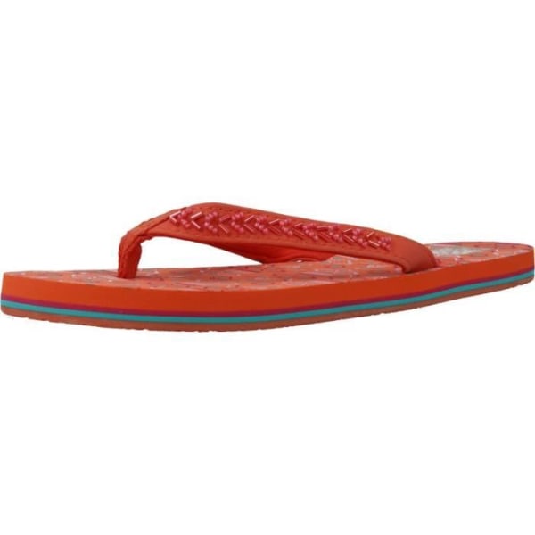 Sandal - barfota Gioseppo 97371 - Child Girl - Orange - Textil - Åtdragningsspänne - Kil