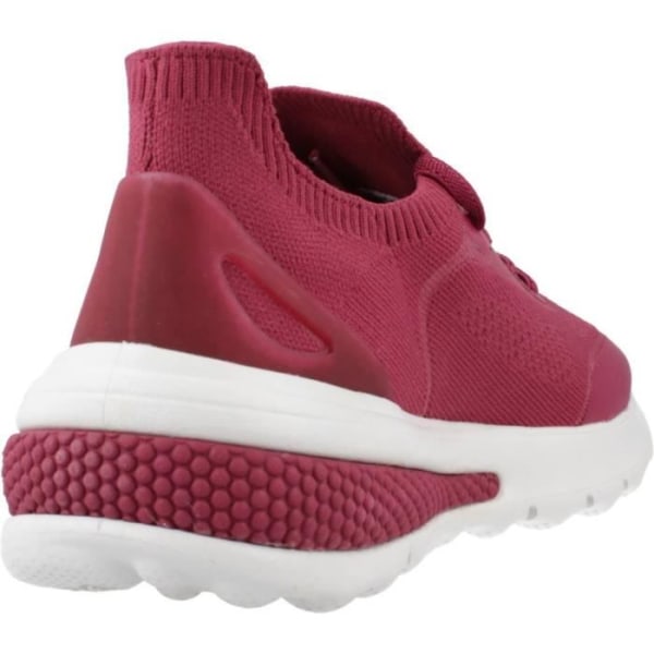 Sneakers dam - GEOX D SPHERICA ACTIF A - Burgundy - Spetsar - Textil - 39