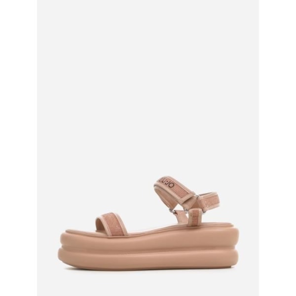 Flip flops för kvinnor - ARIA 03 - Rosa - Textil Rosa 40