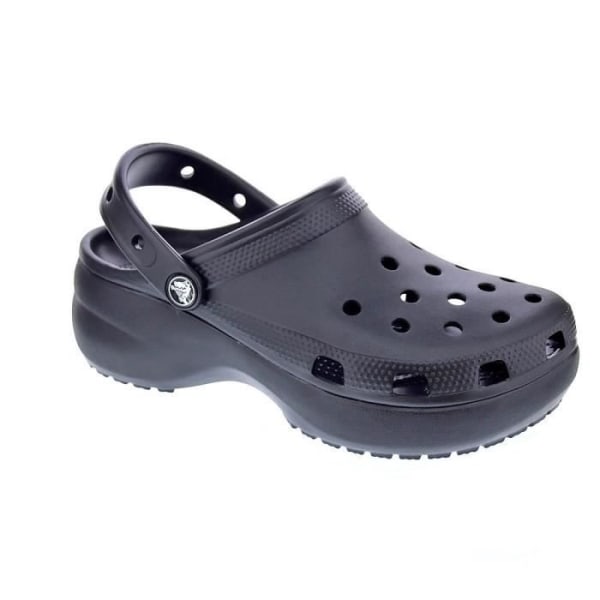 Clog - Crocs Classic Plattform - Dam - Svart - Plast 38