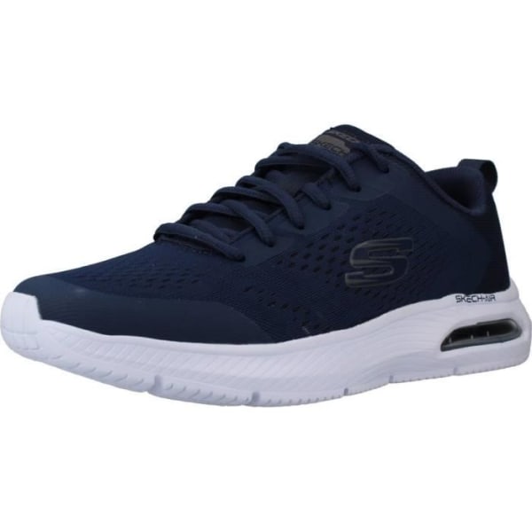 Sneaker herr - SKECHERS - 99764 Blå - Textil - Snören - Gummisula 41