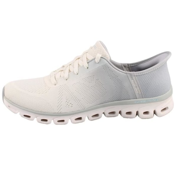 Skechers Grå Sneakers för kvinnor - SKECHERS - 104566-GRY - Hands Free Slip-ins™ - Spetsar - Platta - Textil Grå 39