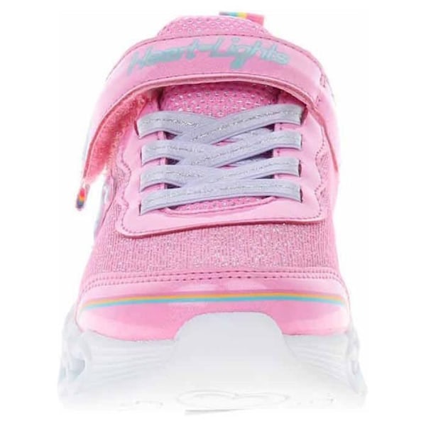 SKECHERS S Lightsinfinite Heart Lights Love Prism Rosa barnskor - Textil - Snören Rosa 27