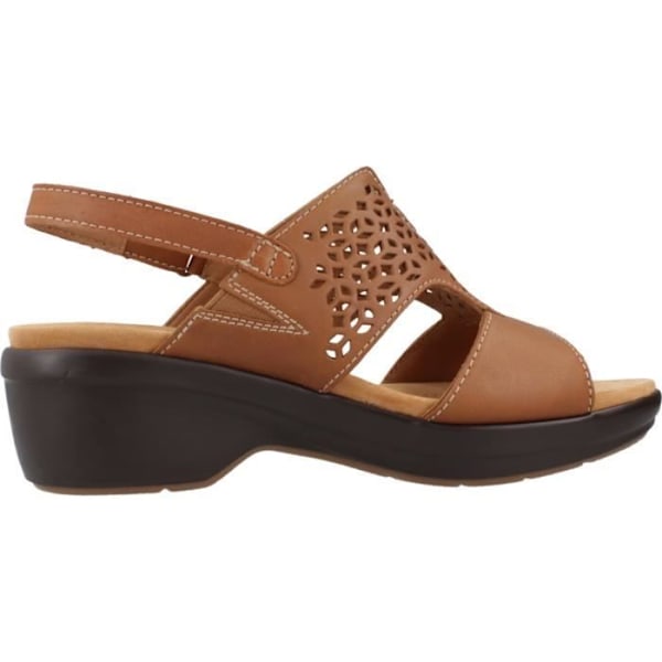 CLARKS TULEAH SUN Brun kastanj 37