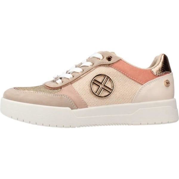 Sneaker Xti 135098 Beige 37 - XTI - 135098 - Innersula Gummi - Yttersula Syntet - Textilfoder Beige 37