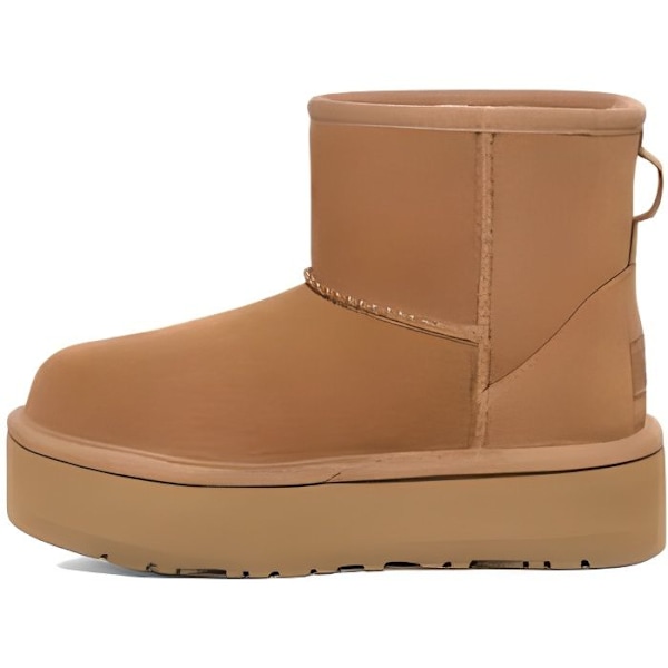 UGG K-CLASSIC MINIPLATTFORM Barnstövlar - Brun - Mocka-Nubuck - Platt klack kastanj 31