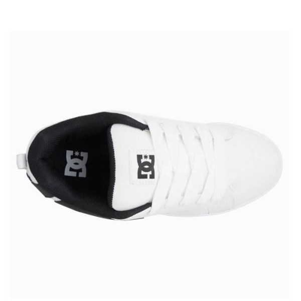 Sneakers för män - DC SHOES - Court Graffik 300529 wlk - Vit och svart - Snören - Bekväm och andas