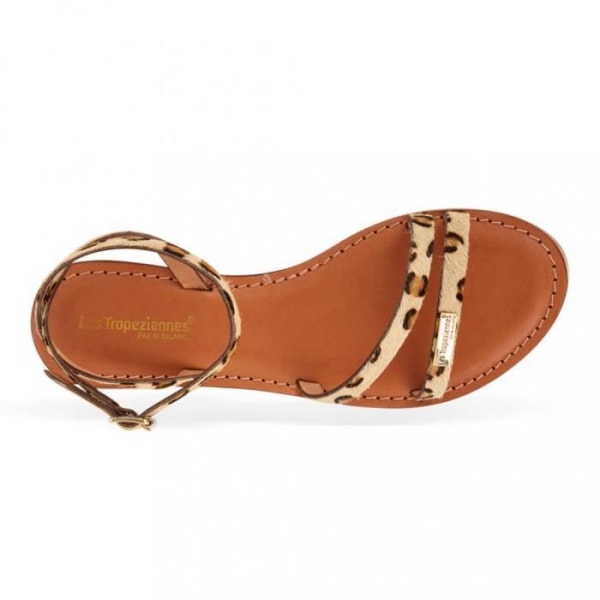 LES TROPEZIENNES Hanak Damsandaler - Beige Leopard Beige 36