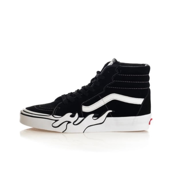 VANS Sk8-hi Fla herrsneakers - Svarta - Textil - Spetsar Svart 44