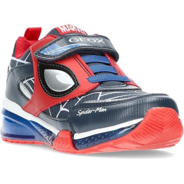 Geox Spiderman J36FED Sneakers - Vita - Grid - Barn - Pojke - Scratch - Platta Port 36