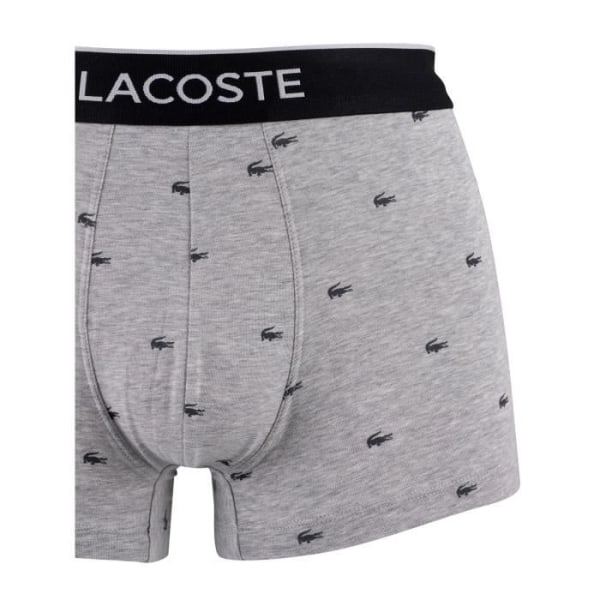 Lacoste herr 3-pack trunks, grå