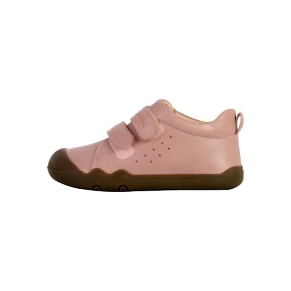 Geox Steppieup Nappa Läder Low Top Sneaker - Rosa Rosa 21