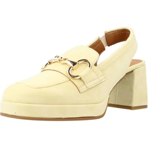 Mockasin - ALPE - 134750 - Gul - Kvinna - Vuxen - Mocka-Nubuck Gul 37