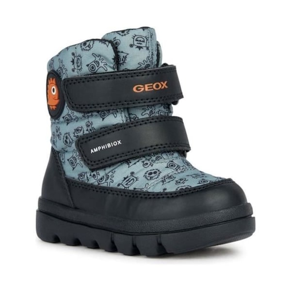 Bottines Geox - Kille - B365BF 0MNBC CF32T - Grön - Medelhög skaft - Platt klack Grön 26