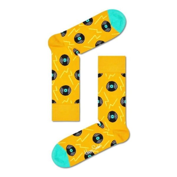 Happy Socks Unisex-strumpor - mönster, 4-pack
