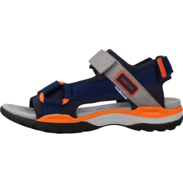 Sandaler - GEOX - BOREALIS - Textil - Marinblått och orange - Child Boy