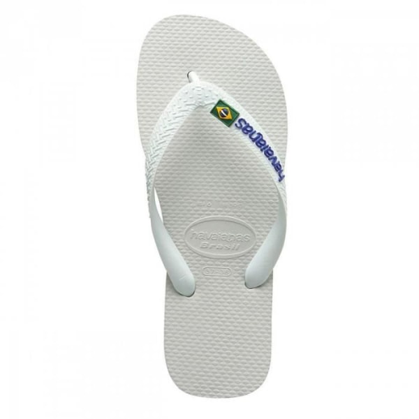 Havaianas Brasil Logo Khaki W Damflip Flops - Khaki Strap - Iron-on Logo 35