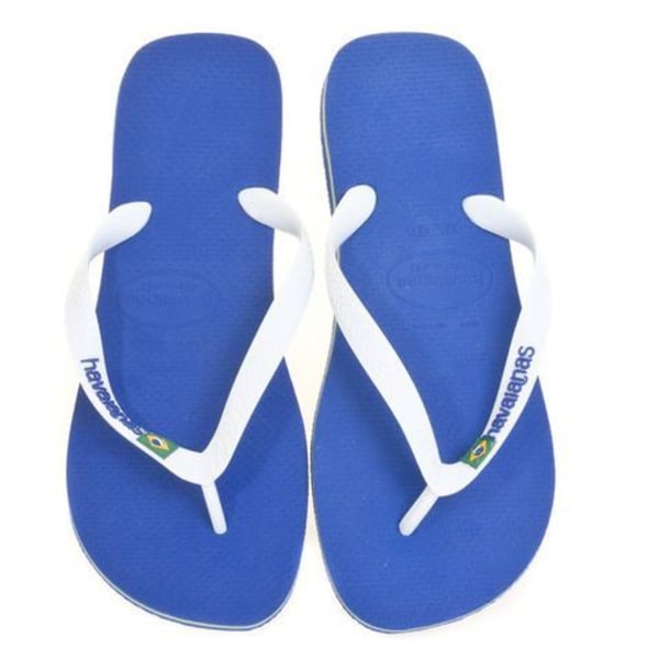 Brazil Logo Flip Flops - HAVAIANAS - Blandat - Blå - Pojke - Gummi 45