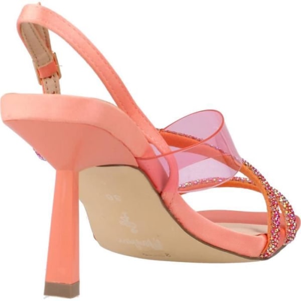 Damsandal - barfota MENBUR 136137 Orange - Kilklack 8,5 cm Orange 36