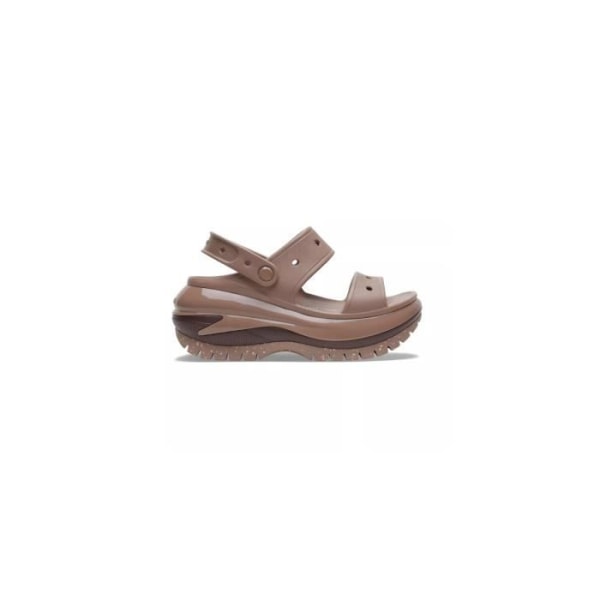 Damsandaler - CROCS - MEGA CRUSH SANDAL - Brun - Ovandel med två band - Gummibana 39