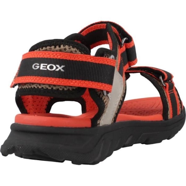 Pojksandaler - GEOX J SANDAL AIRADYUM B - Orange - Syntet och textil - Åtdragningsspänne - Kil Orange 31