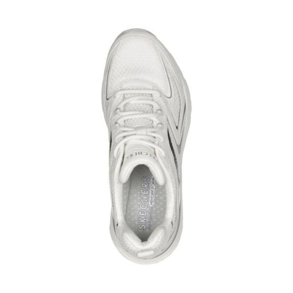 Sneakers dam - SKECHERS - Vit-Silver - Snören - Skech-Air Comfort 36