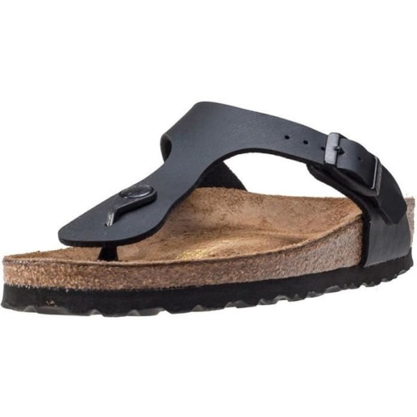 Birkenstock Gizeh Birko-flor Smala damsandaler - Svart - 41 EU