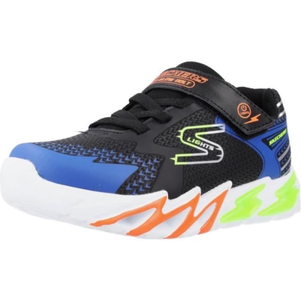 SKECHERS FLEX-GLOW BOLT Sneakers - Svart - Syntet 28