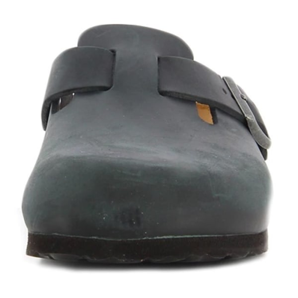 Svart Boston träsko - Birkenstock - Unisex - Läder - Justerbart spänne