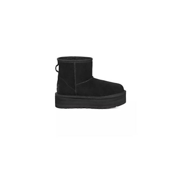 UGG K-CLASSIC MINI PLATTFORM Juniorstövel - Svart - Mocka-Nubuck - Unisex Svart 31