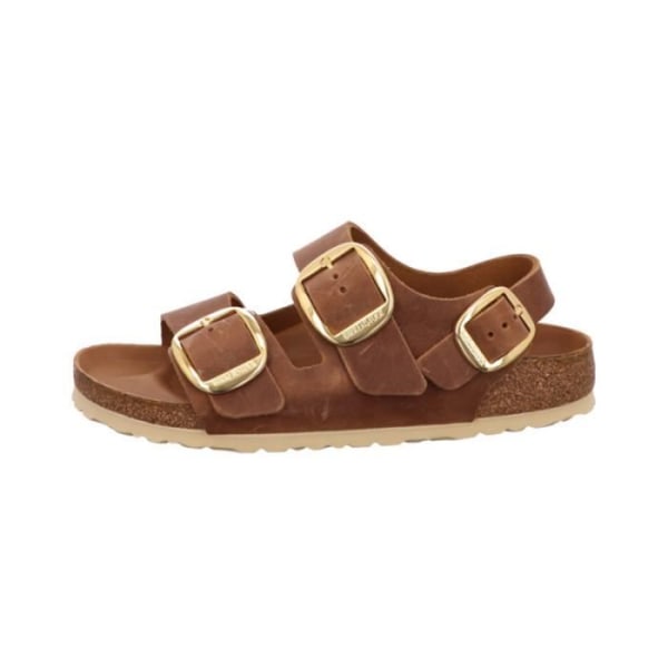 Birkenstock MILANO BF sandal - Brun - Ovandel i läder - Åtdragningsspänne 40