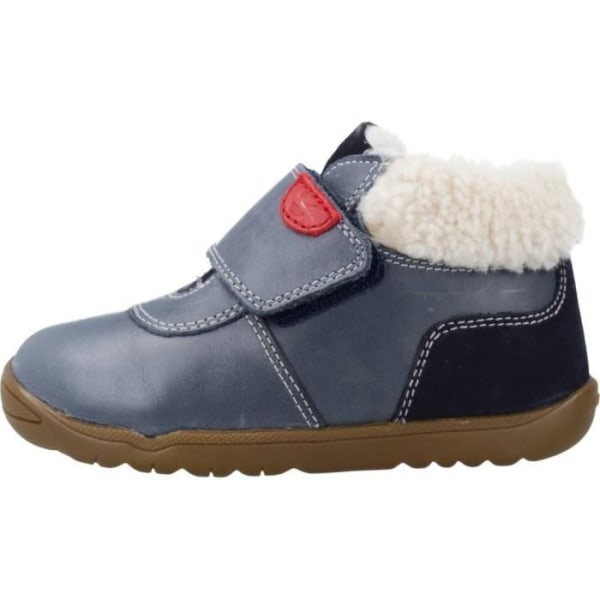 GEOX MACCHIA BOY Sneakers - Boy - Blå - Medium skafthöjd - Snören - Textil Blå 25