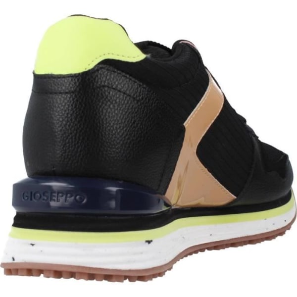 Sneaker dam - GIOSEPPO - 129134 Svart - Innersula Gummi - Textilfoder - Konstruktionstyp: Fast