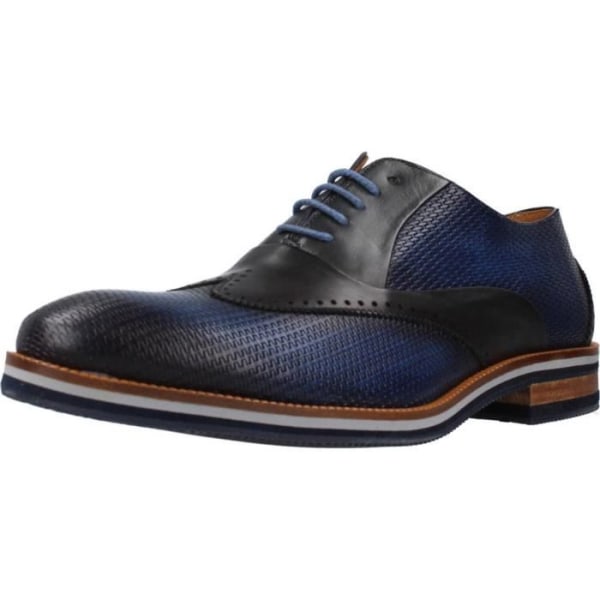 Oxford skor för män - HÅLL ÄRLIGT - 134881 - Blå - Innersula Suddgummi 43