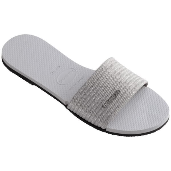 Damsandaler - Havaianas - You Malta Metallic - Grå - Åtdragningsspänne isgrå 41