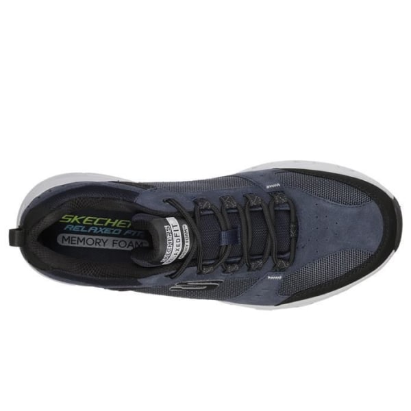 Skechers Oak Canyon 51893-NVBK Sneakers - SKECHERS - Herr - Blå - Spetsar - Textil - Platta Blå 42