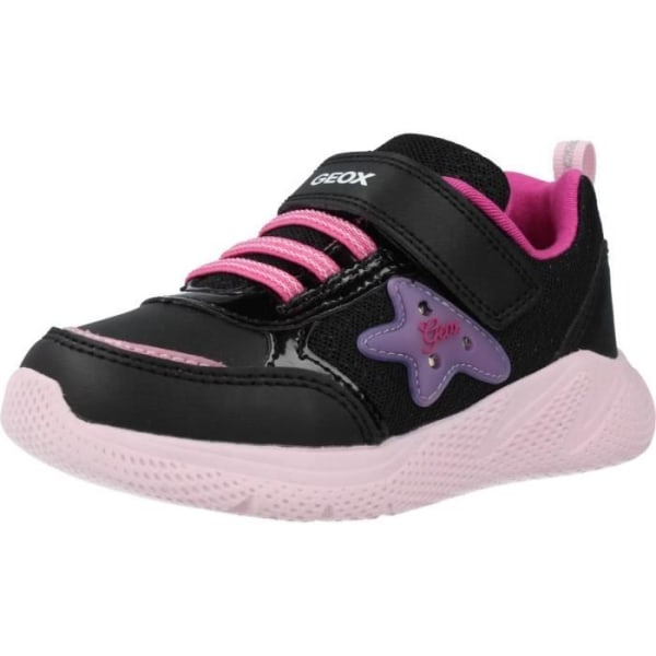 Sneaker - GEOX - 125862 - Girl - Innersula Micro Gome - Snören - Svart 20