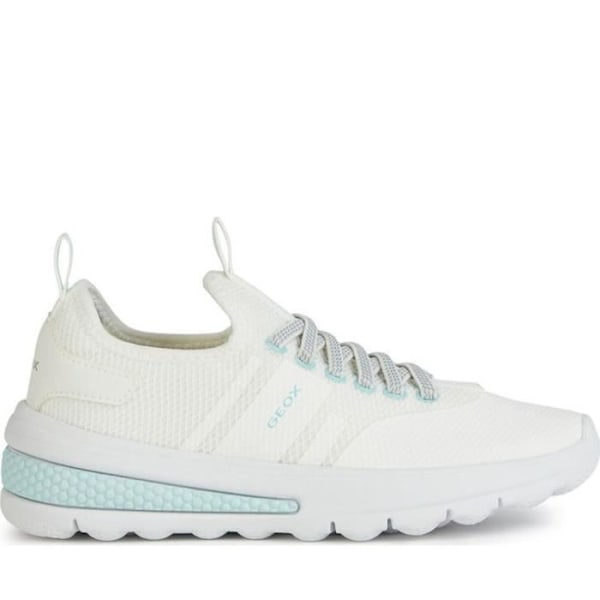 Geox J45LXB 0159J C0817 White Girl Sneakers - Snören - Barn Vit 38