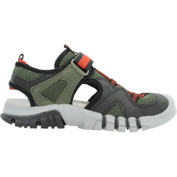 GEOX J DYNOMIX BOY Sandal - Grön - Pojke - Scratch - Låg - Platt - Syntet Grön 24