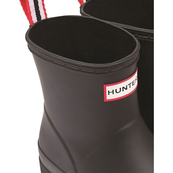 Hunter Original Play Boots - Dam - Svart - Gummi - Snörning - Platt - Hög Svart 40