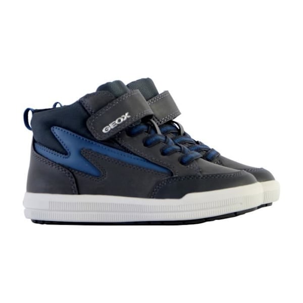 Geox Arzach High Top Sneaker för barn - Navy/Avio - Scratch/Snören - Exceptionell komfort - 34